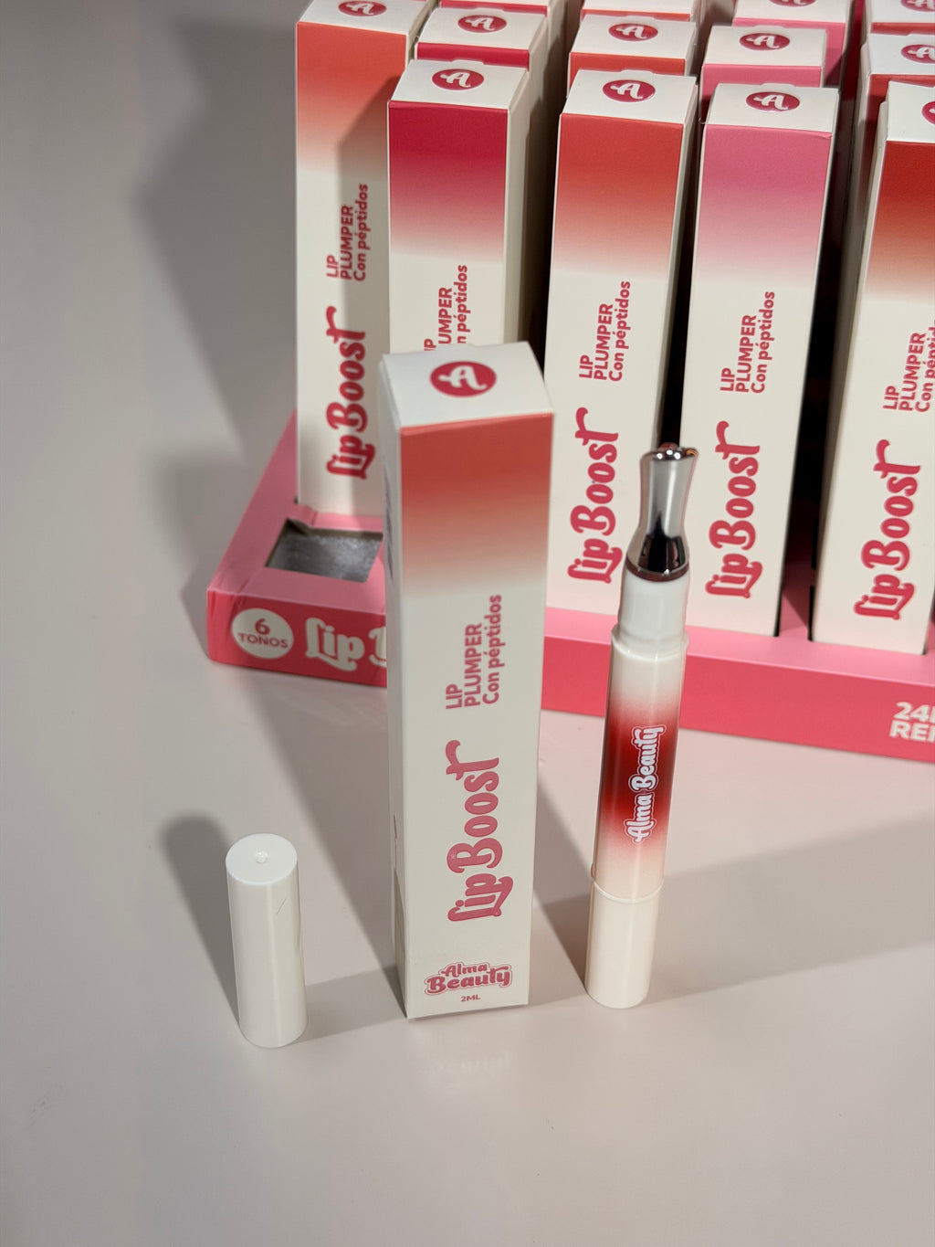 Lip boost con peptidos Alma beauty