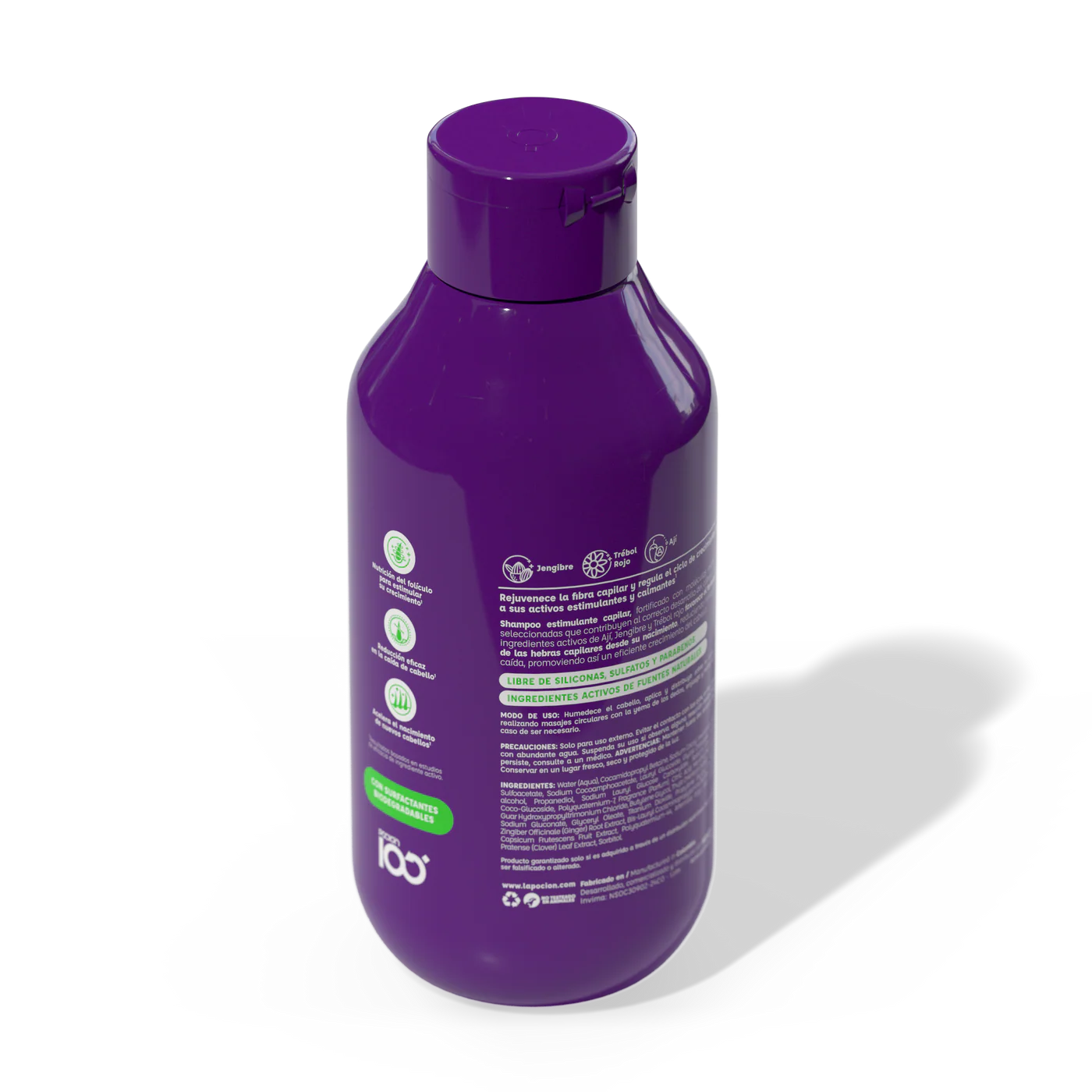 Shampoo Crecimiento y Control Caída poción