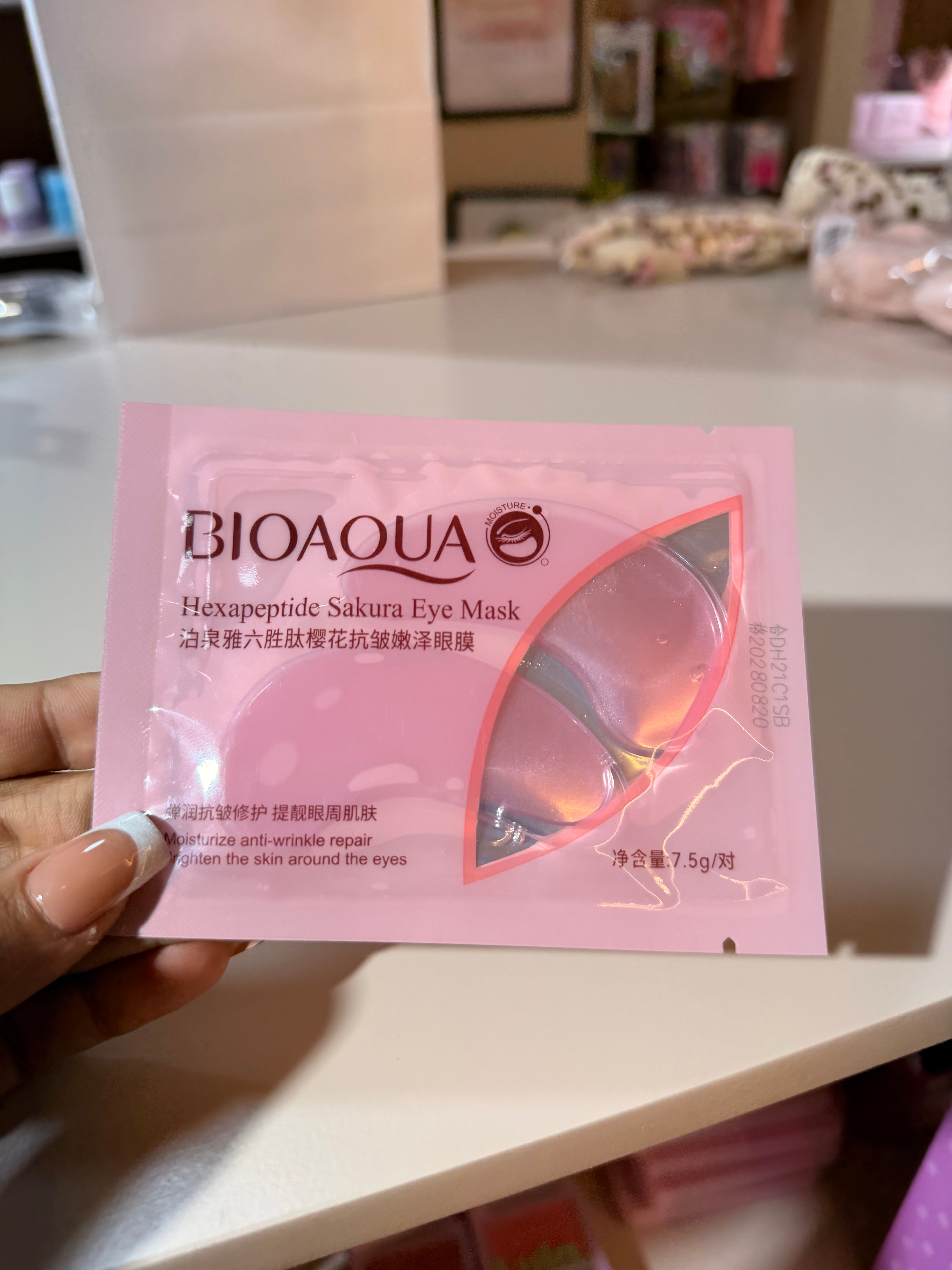 Bioaqua colageno de ojos