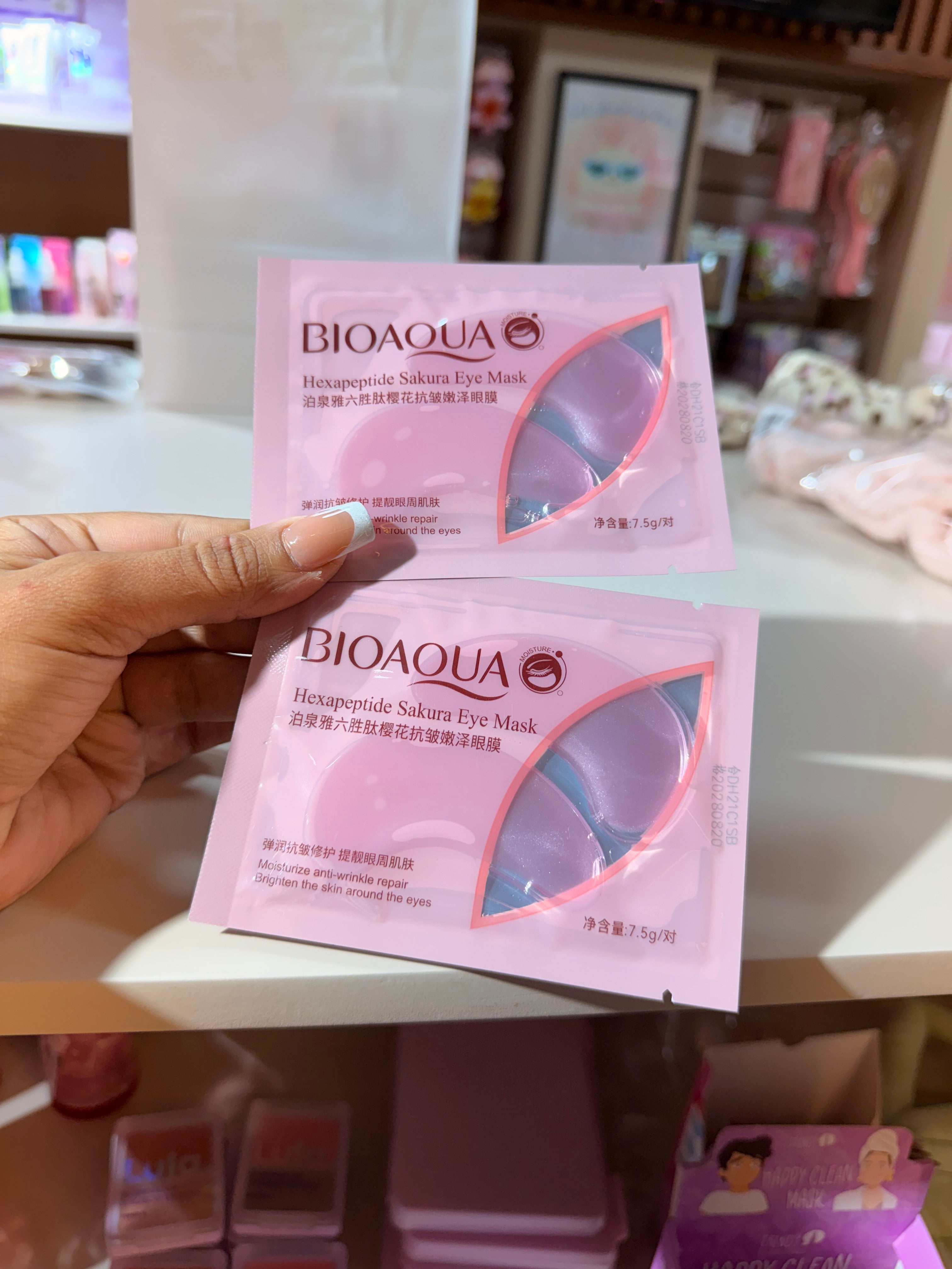 Bioaqua colageno de ojos