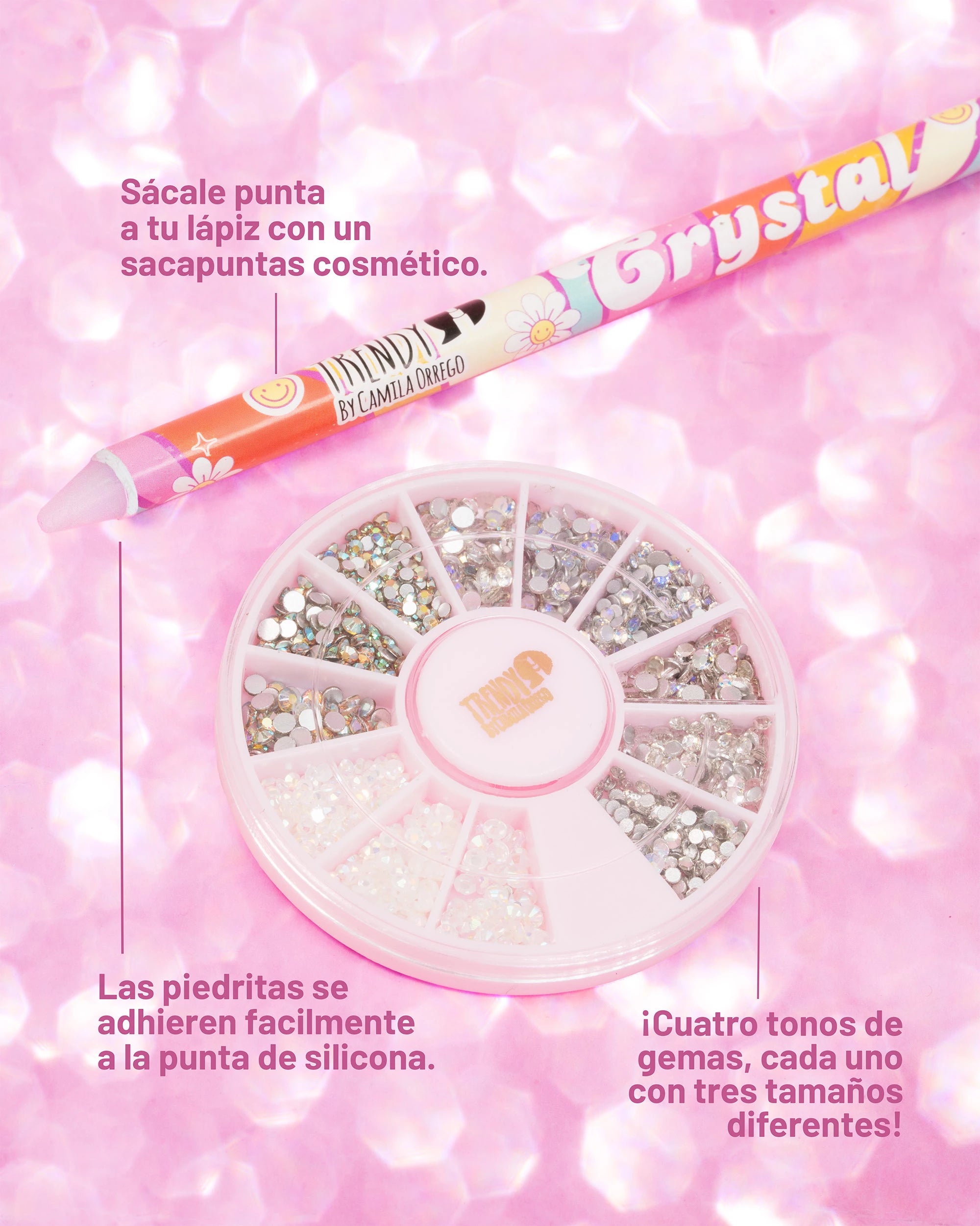 lapiz de silicona para piedritas Trendy