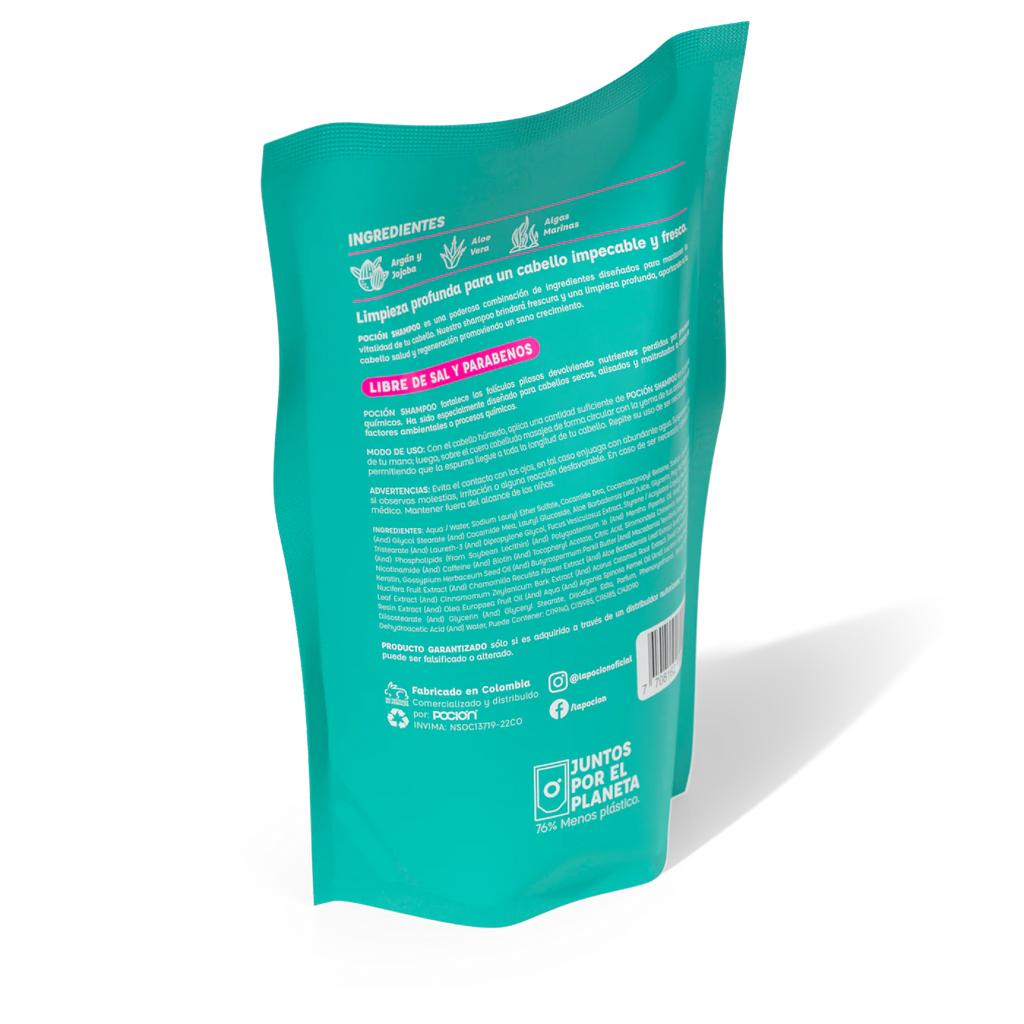 Shampoo Repuesto poción