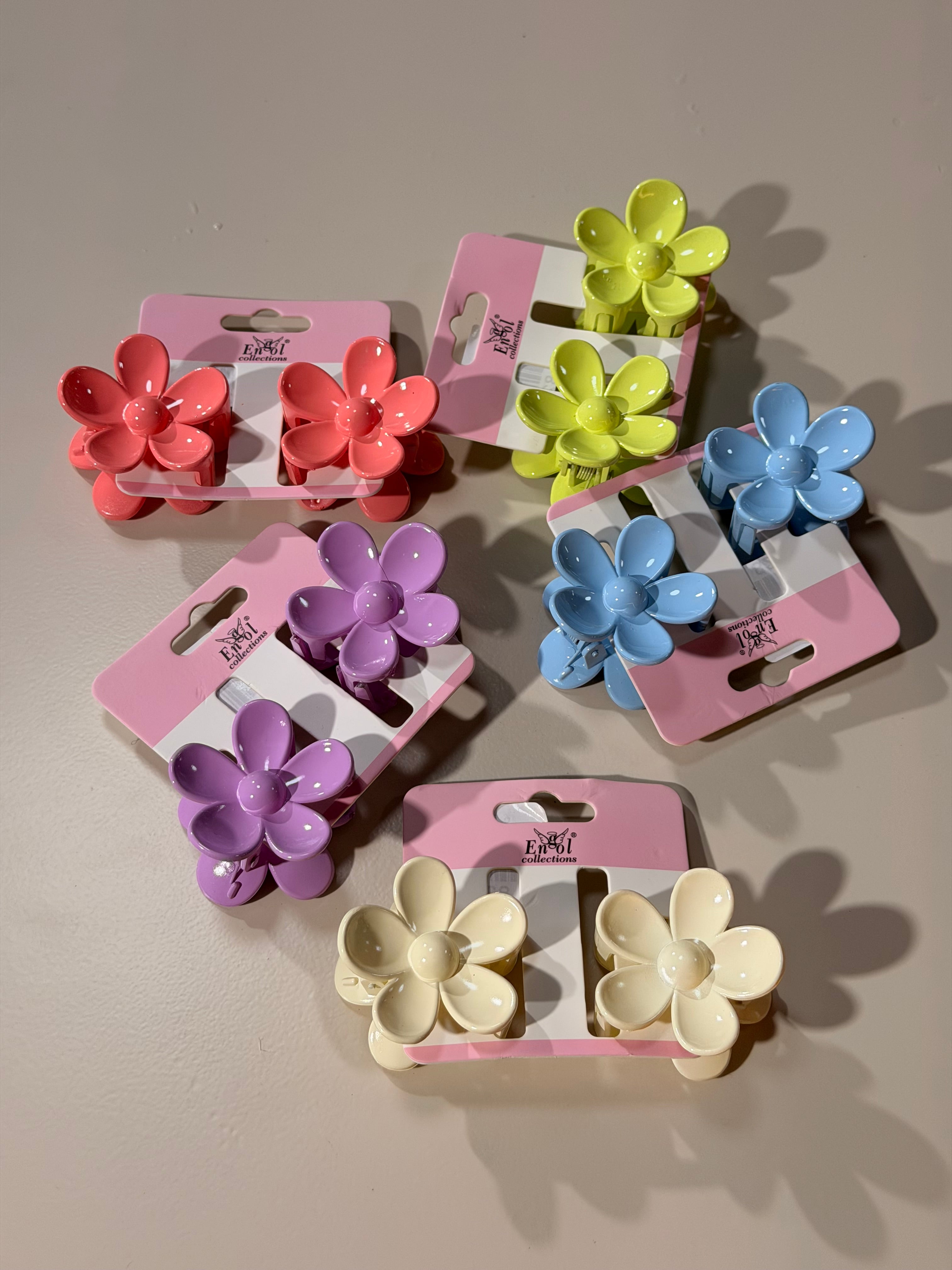 Ganchitos de flor en dúo