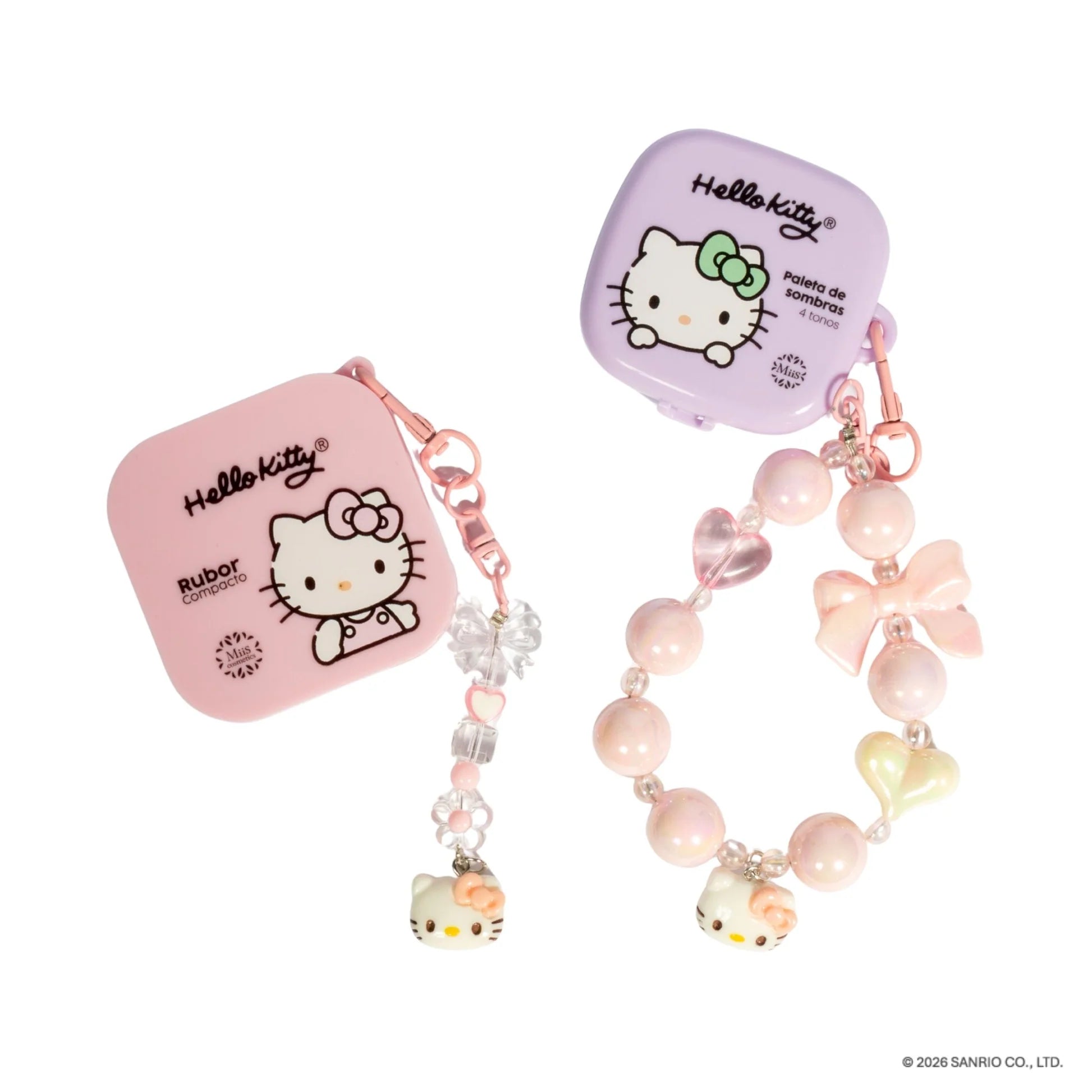 Llavero charms hello kitty