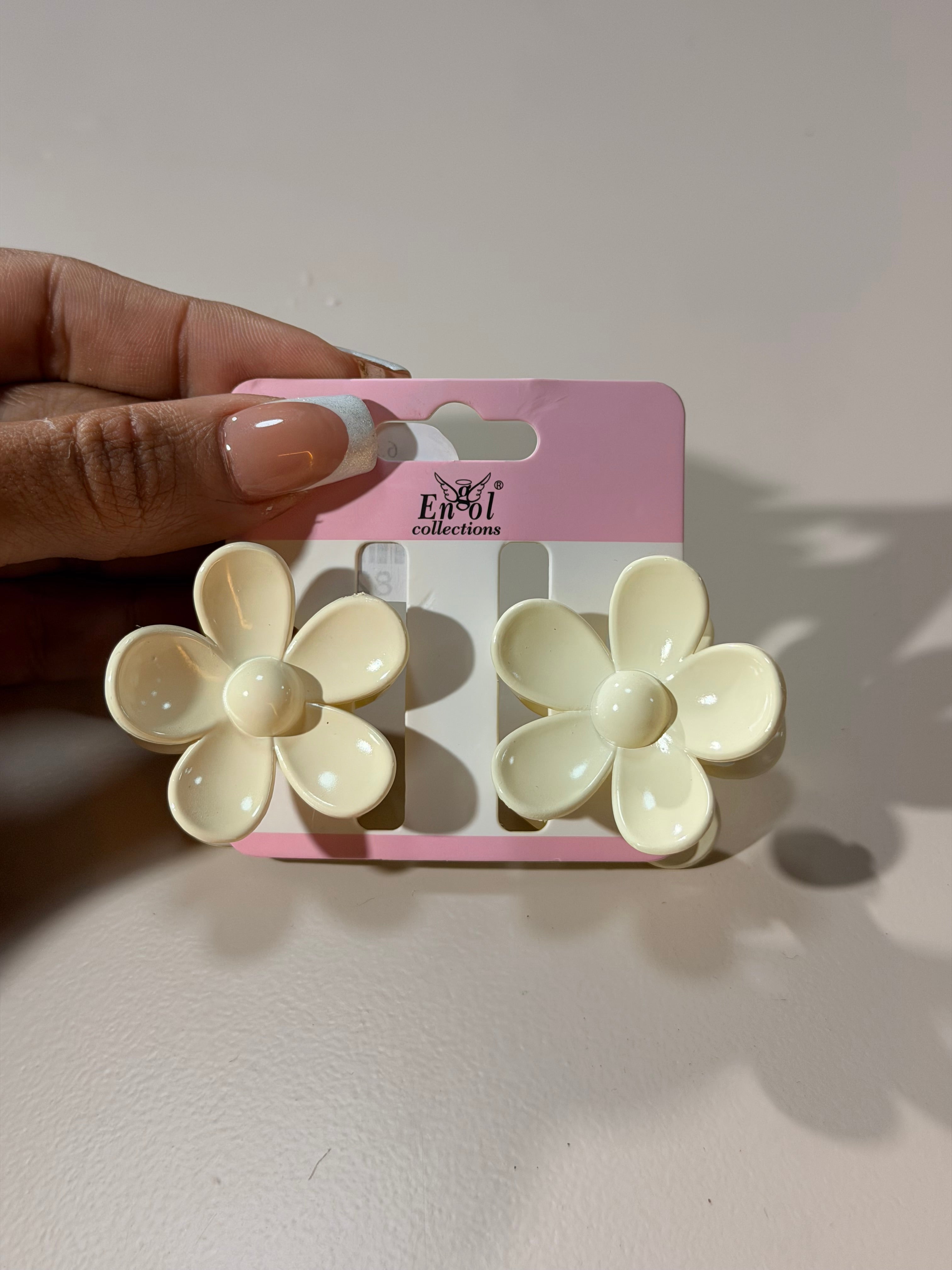 Ganchitos de flor en dúo