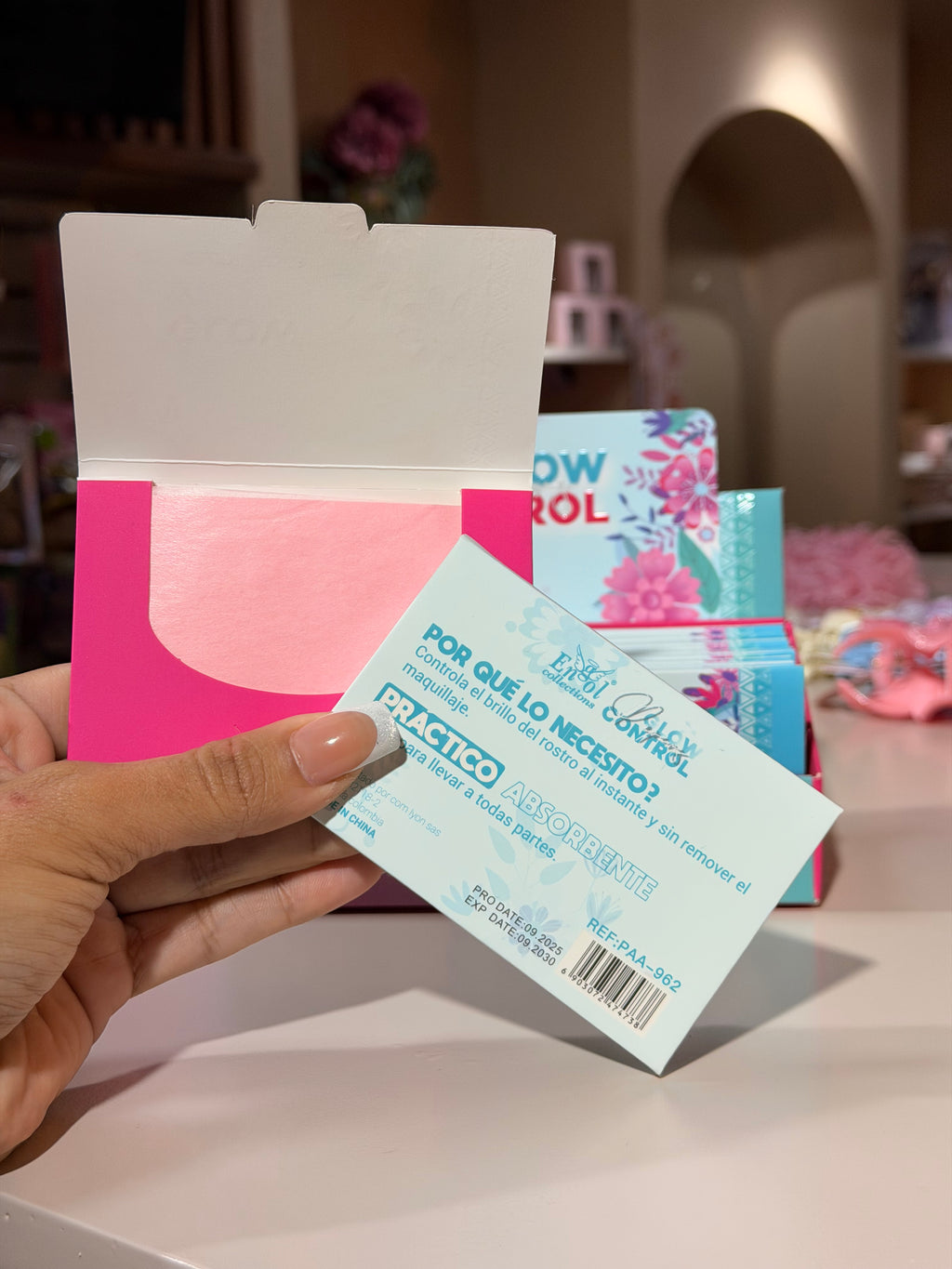 Papelitos matificantes