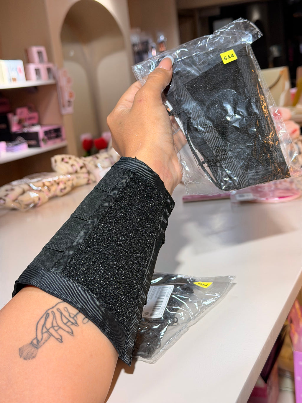 Brazalete limpia brochas