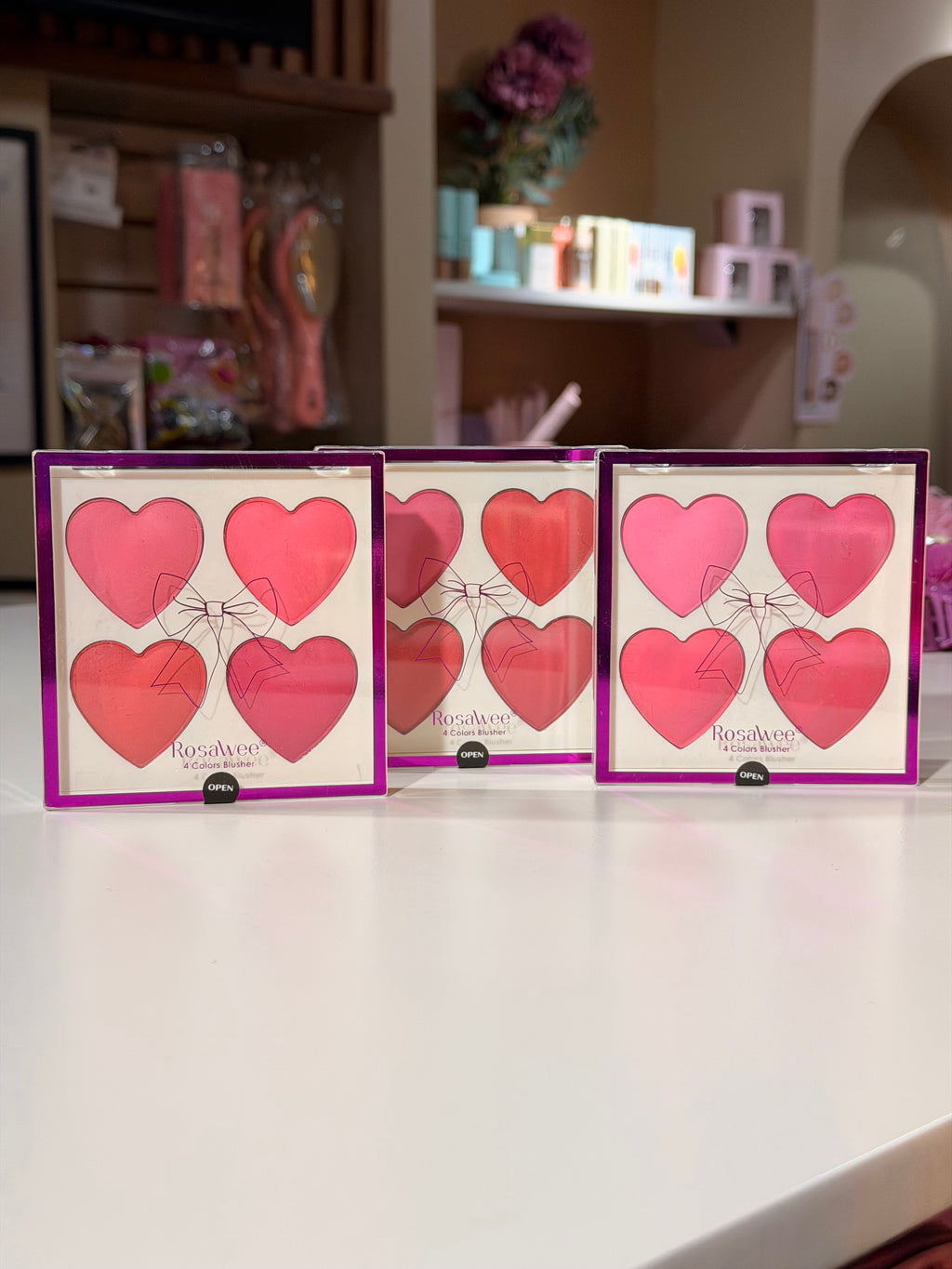 Paleta rubores x4