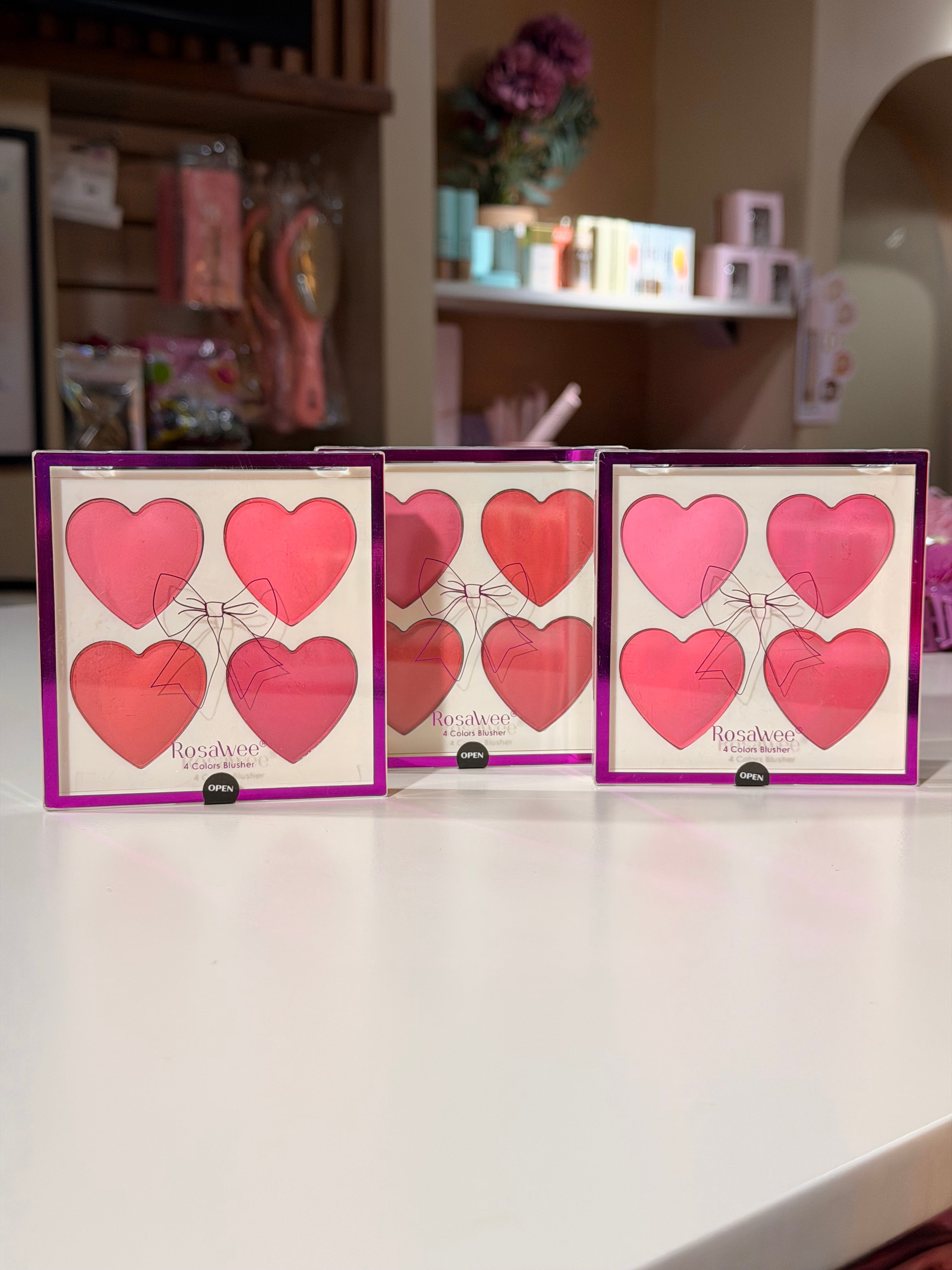 Paleta rubores x4