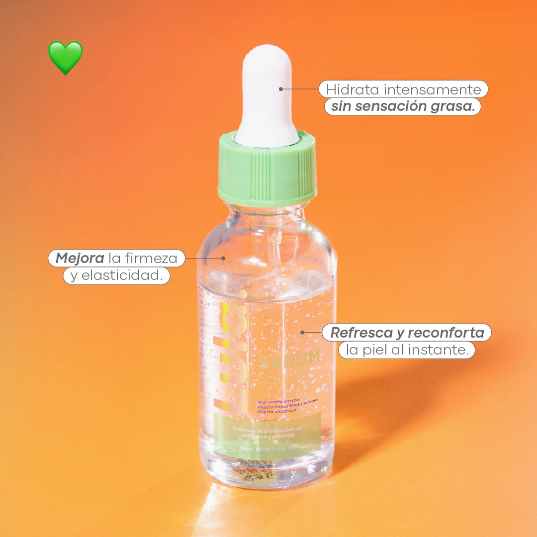 Serum facial con aloe vera