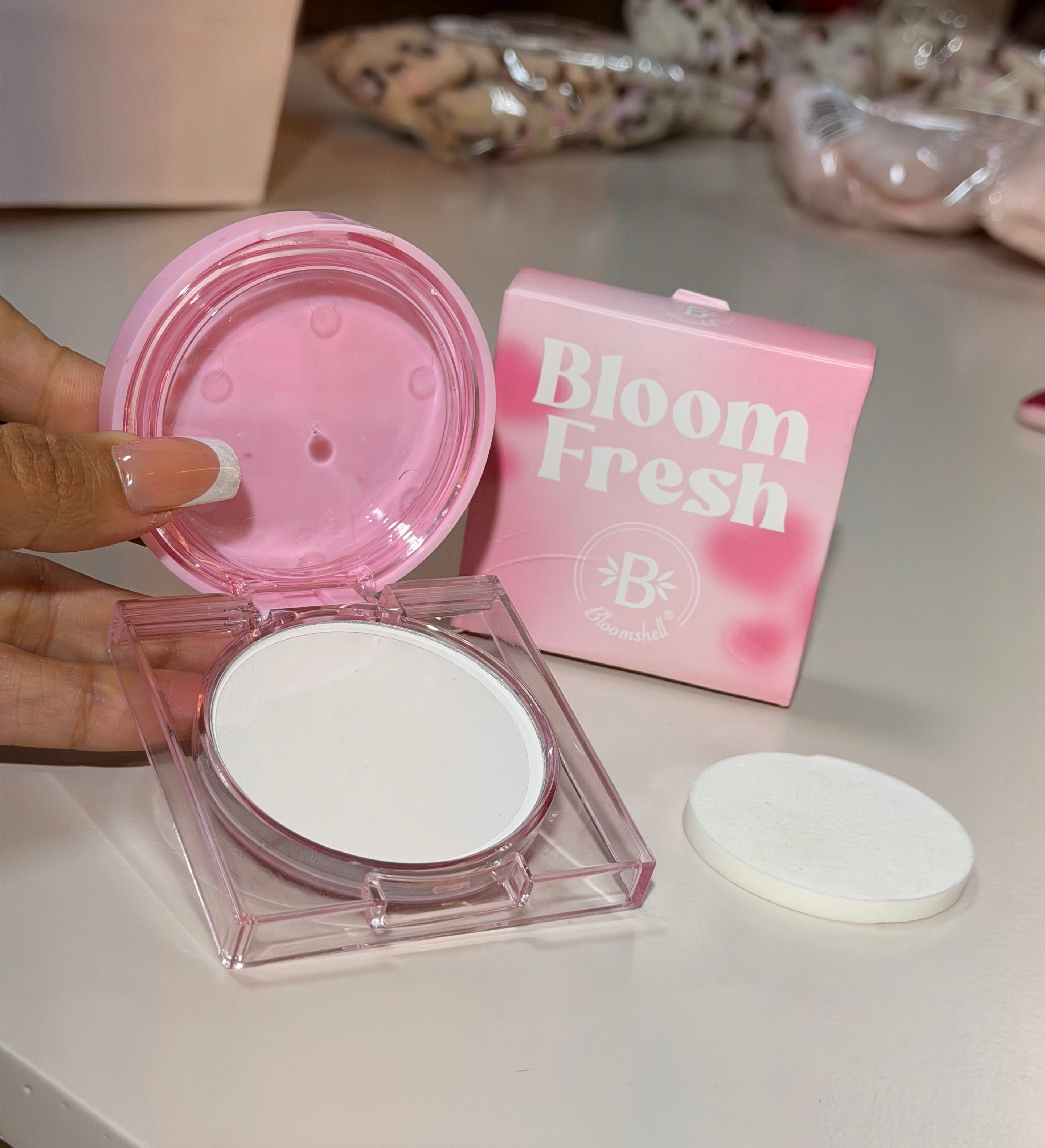 Polvo compacto translúcido Bloom fresh