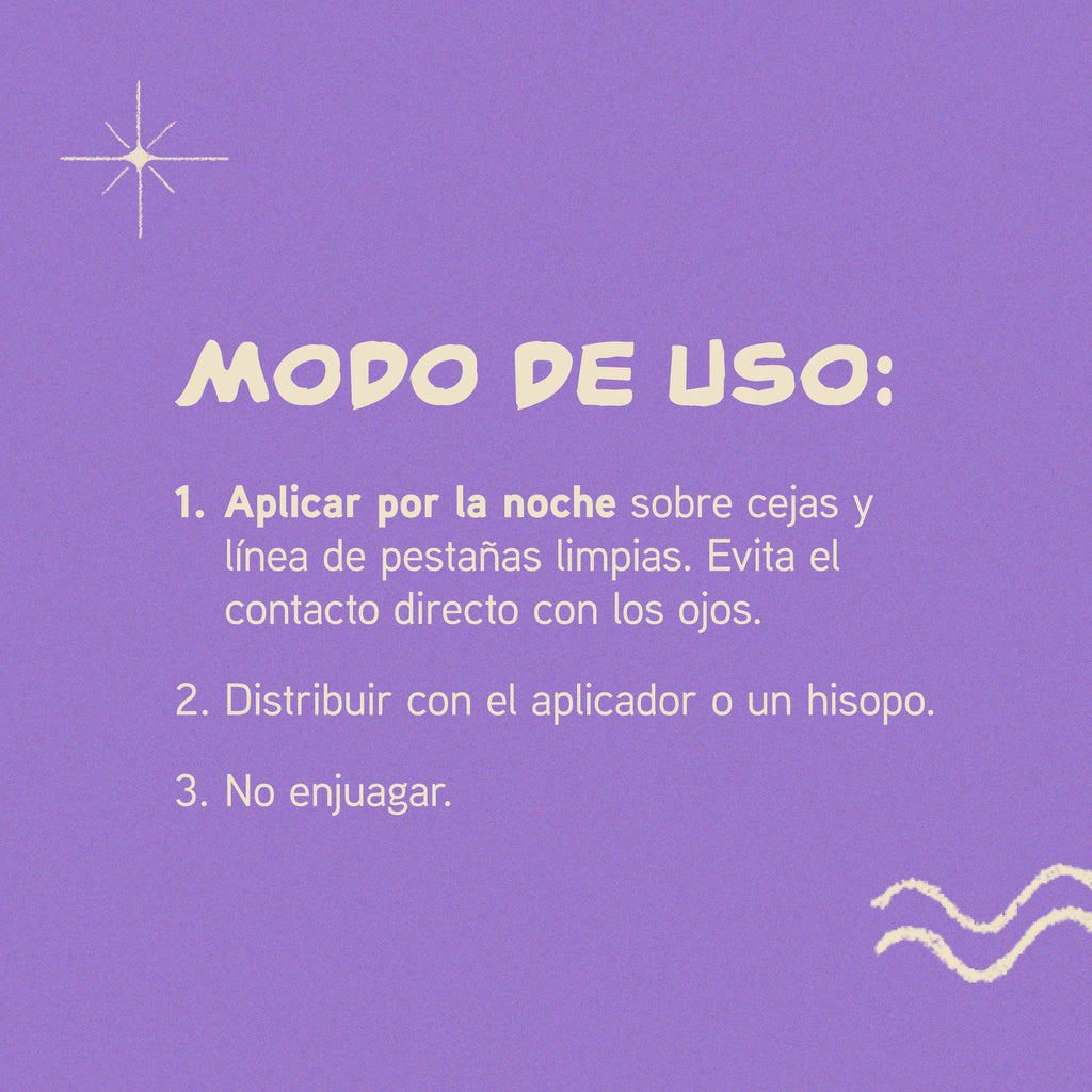 Hidratante para Cejas y pestañas