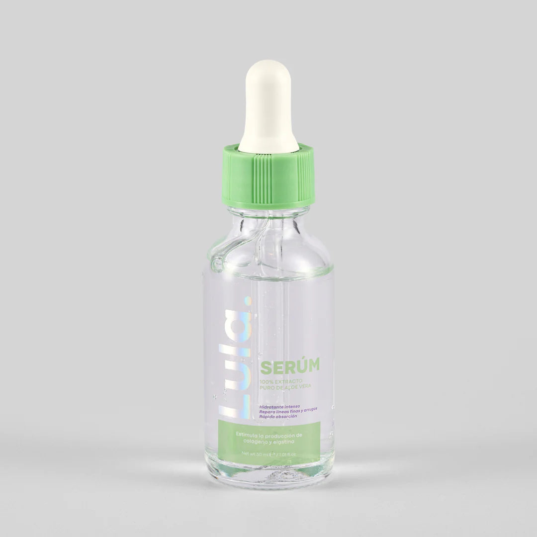 Serum facial con aloe vera