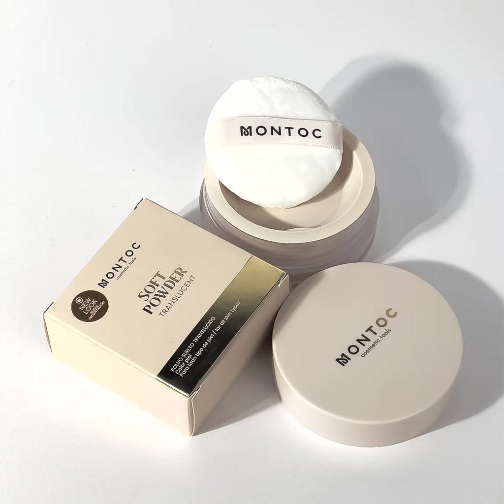 Polvo suelto translucido Montoc  30g