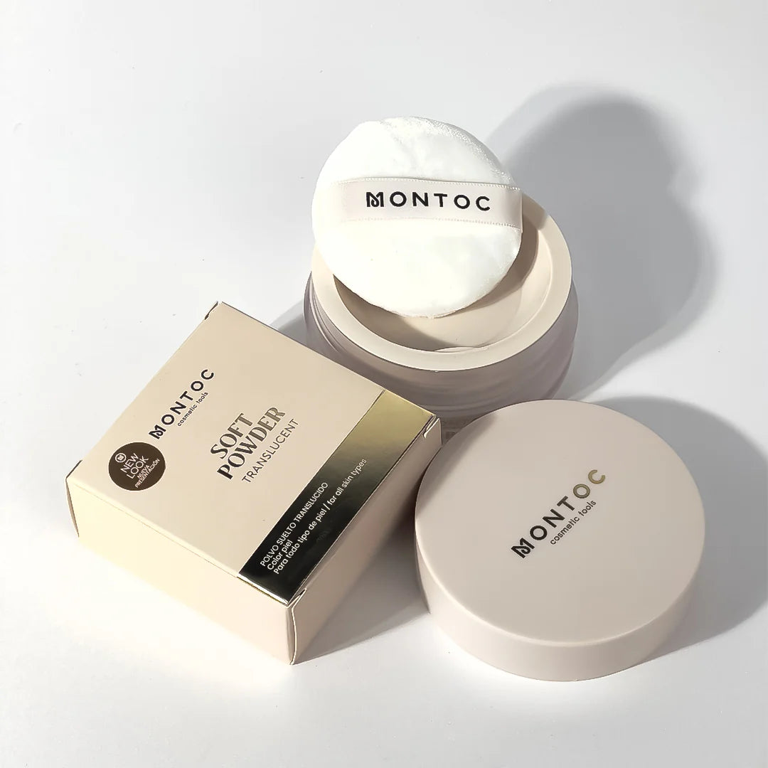 Polvo suelto translucido Montoc  30g