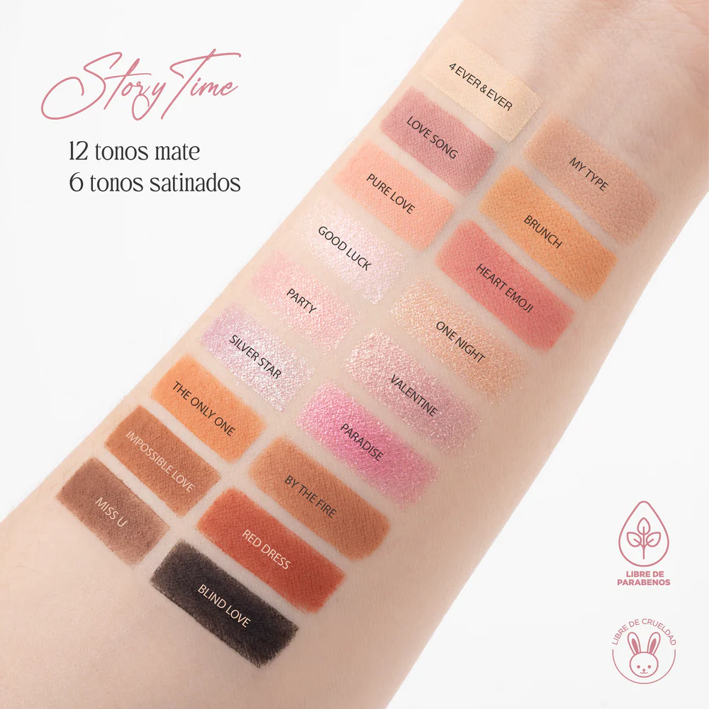 Paleta Story Time Atenea