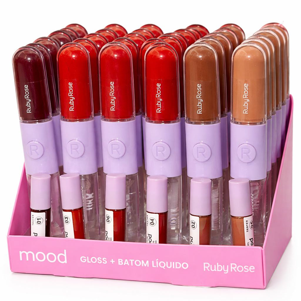 Labial Doble Ruby Rose